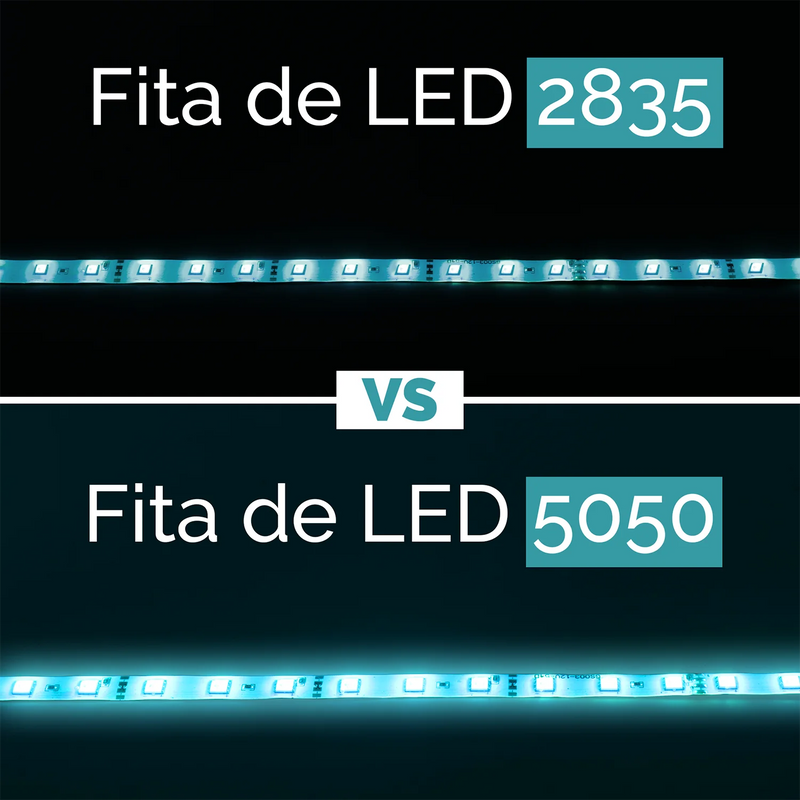 Fita Led + fonte 12v Bivolt